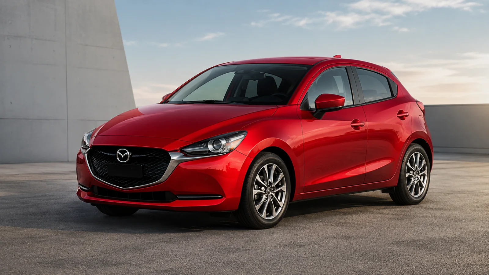 Mazda2 Skyactiv-G 1.3 สีแดง อู่ซ่อม Mazda นครราชสีมา ว.ออโต้เซอร์วิส